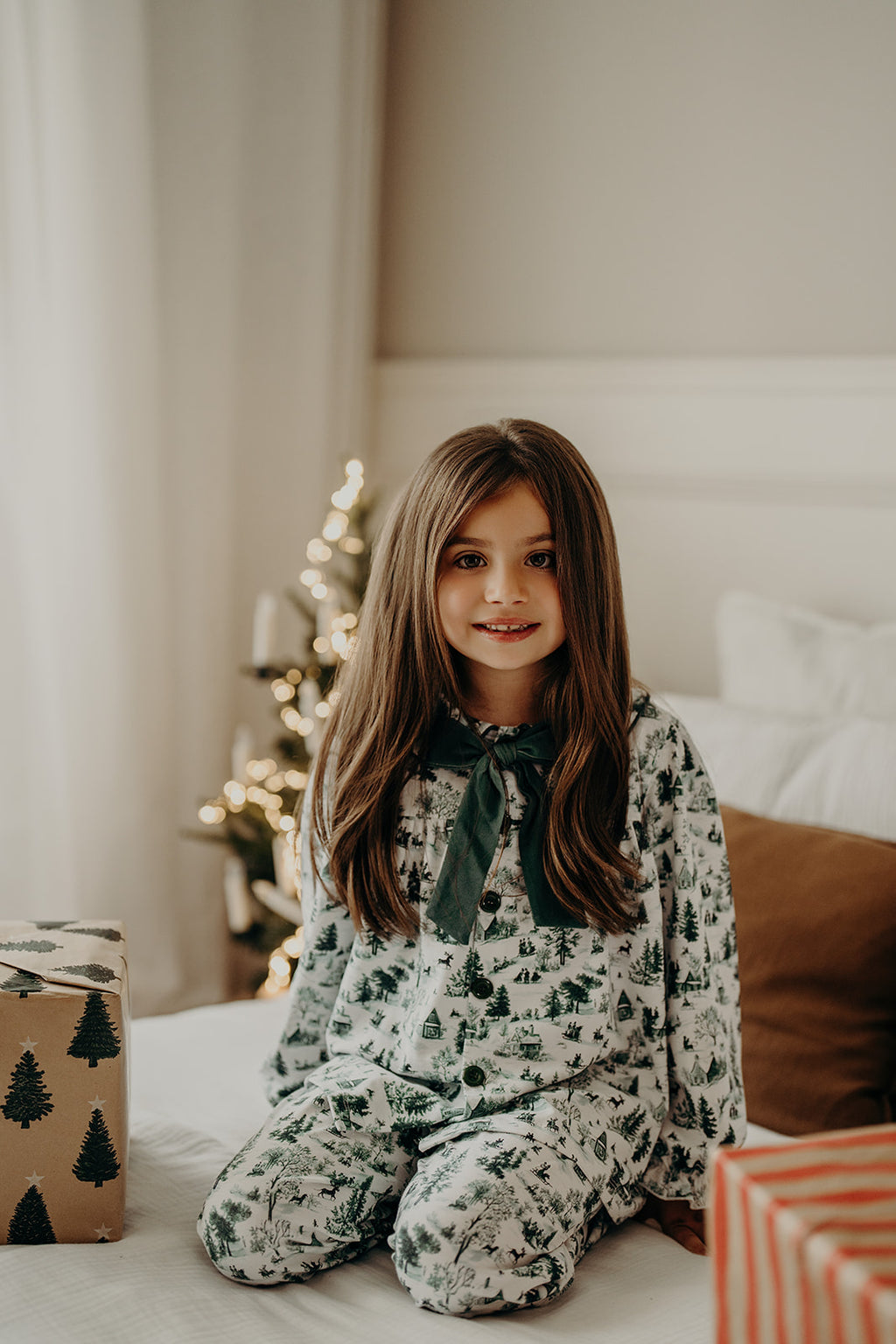 Girls Christmas PJs - Christmas Forest- €44.95 - Secure today with a €20 deposit - €24.95 due in October
