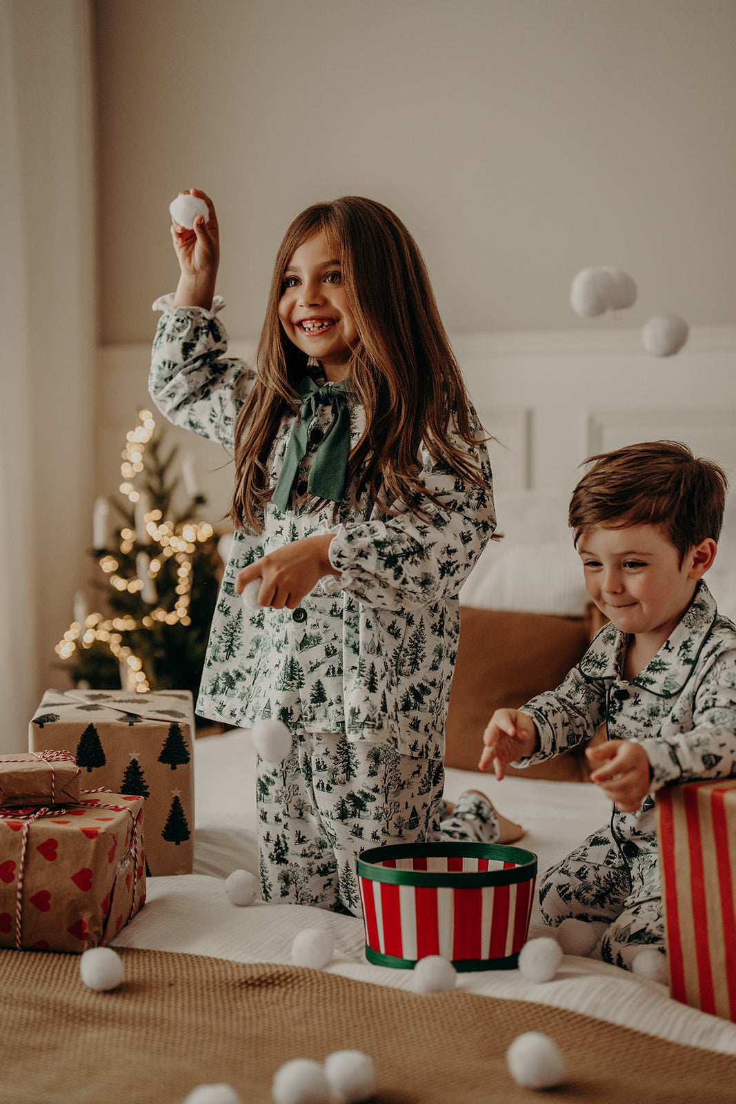 Girls Christmas PJs - Christmas Forest- €44.95 - Secure today with a €20 deposit - €24.95 due in October