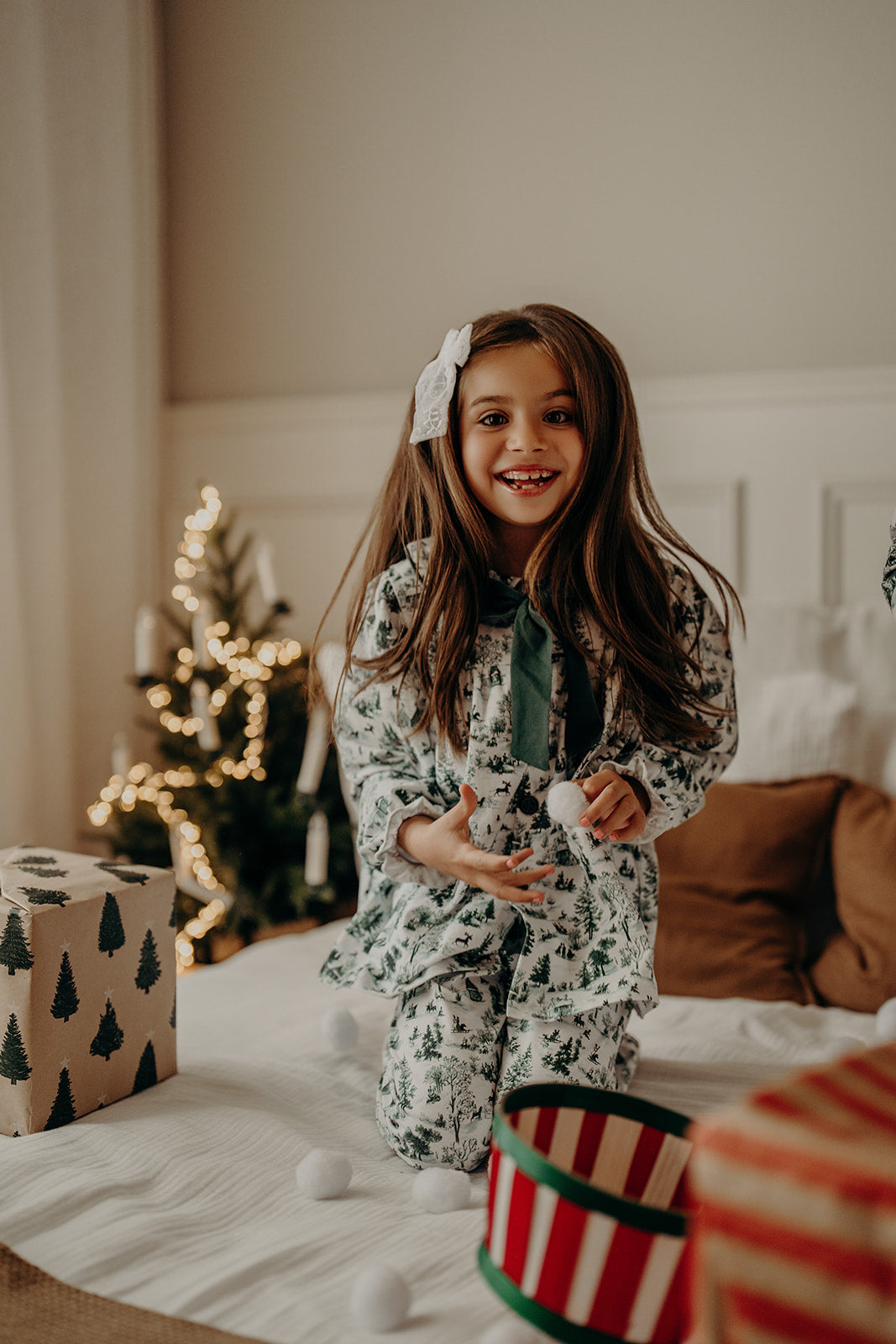 Girls Christmas PJs - Christmas Forest- €44.95 - Secure today with a €20 deposit - €24.95 due in October