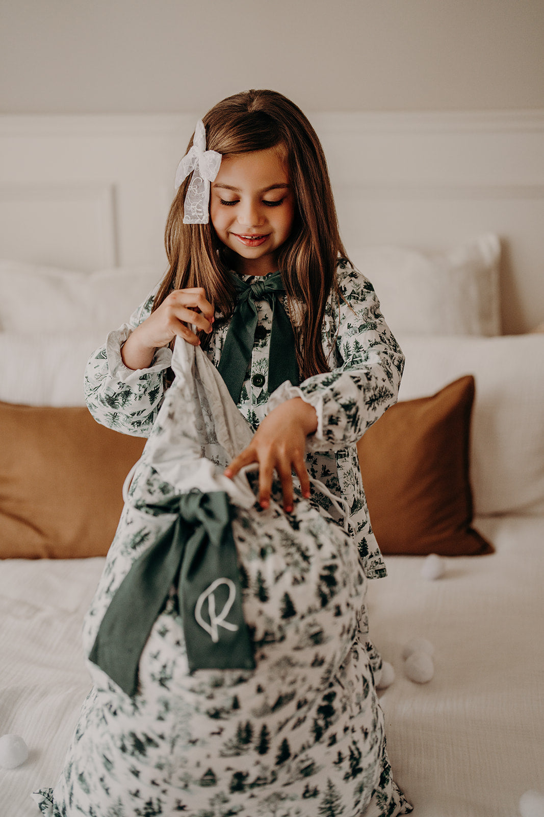 Girls Christmas PJs - Christmas Forest- €44.95 - Secure today with a €20 deposit - €24.95 due in October
