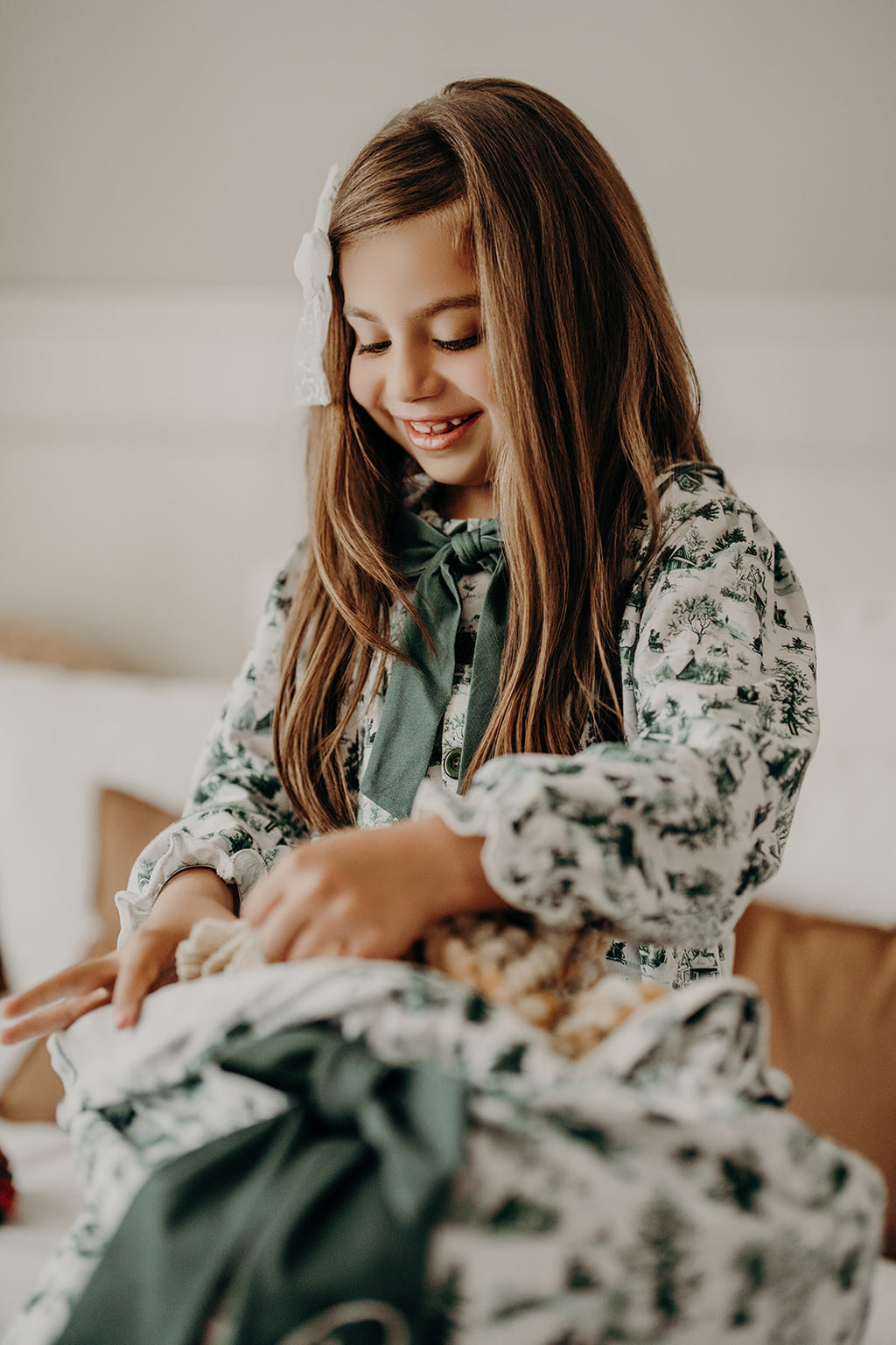 Girls Christmas PJs - Christmas Forest- €44.95 - Secure today with a €20 deposit - €24.95 due in October
