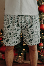 Adult T-Shirt & Shorts Christmas PJs - Christmas Forest - €44.95 - Secure today with a €20 deposit - €24.95 due in October
