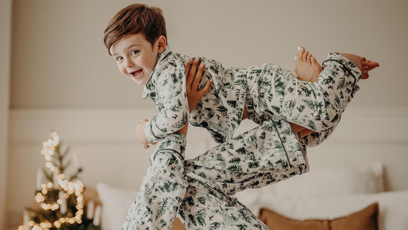 Boys Christmas PJs - Christmas Forest -€44.95 - Secure today with a €20 deposit - €24.95 due in October